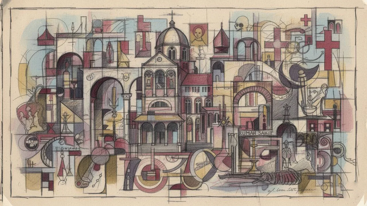 ilustrasi puisi di santo borromeus
